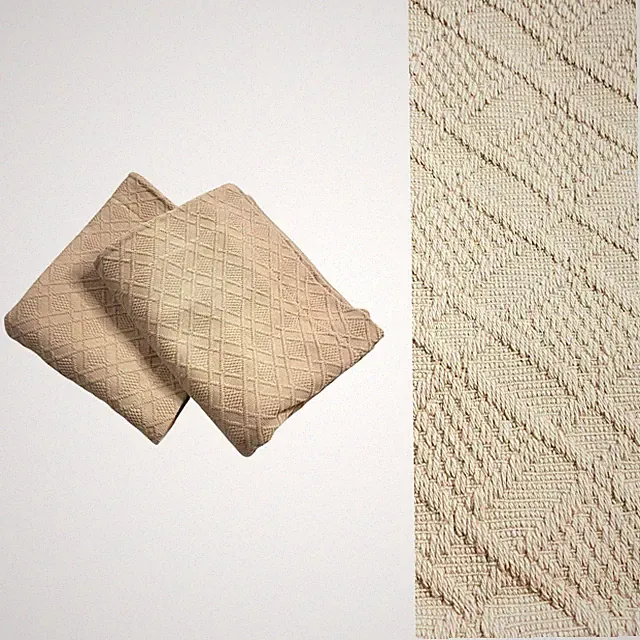 Linea Casa by Sferra Cream Beige 100% Cotton King Size Pillow Sham Pair