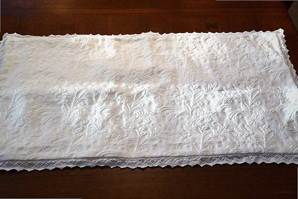 Linea Casa By SFERRA white king sham matelasse Portugal Luxury NWOT 20x36"