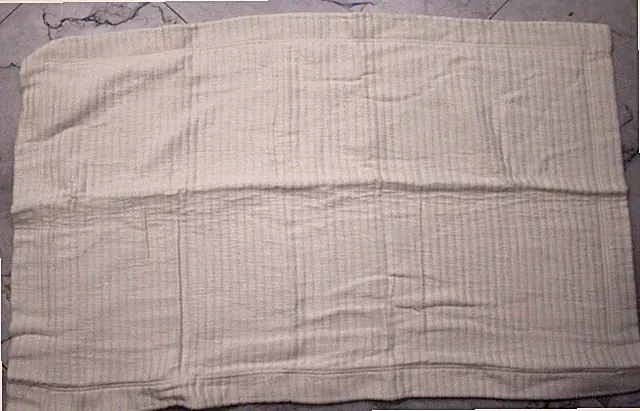 SFERRA 100% Cotton Chanel Quilted King Sham in ivory
