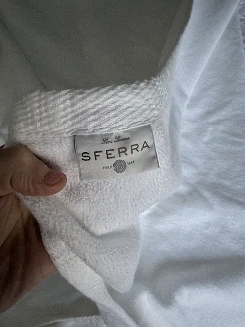 Sferra 100% Long Staple Cotton Queen Bed Blanket White