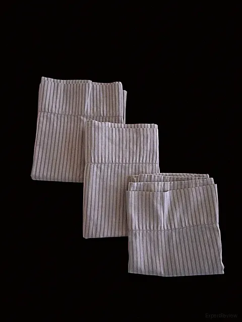 SFERRA BROS. European Collection Sheet Set 100% Egyptian Cotton Stripe Beige