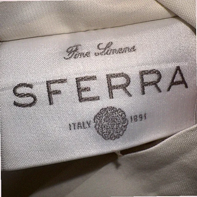 Sferra duvet queen Ivory Hemstitch 100% egyptian cotton buttons traditional