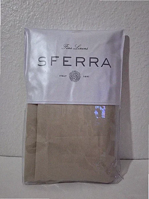 Sferra Fiona 3200 Sand Sateen 21" x 26" Standard Sham