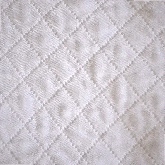 SFERRA Italy Diamond Quilted Standard Pillow Sham Bari? WHITE HAND EMBROIDERED