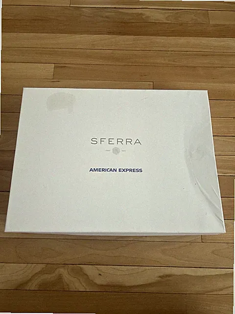Sferra Luxury Blanket Throw American Express Exclusive 100% Cotton